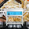 Máquina automática de rollo de fideos de arroz en caja de espuma Xuzhong para tiendas de desayuno, equipo de máquina de rollo de fideos de arroz multifuncional de acero inoxidable imitación hecha a mano