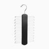 Colgador de corbatas transfronterizo, eslinga, ropa interior, madera, estante de almacenamiento multifuncional, gancho para cinturón/bufanda, percha de madera maciza para ropa, venta al por mayor
