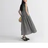 ¡Estilo Artístico Retro!Vestido Versátil sin Mangas de Acetato Tencel a Cuadros, Corte Holgado, Adelgazante, Estilo Verano