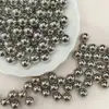 Perlas de Imitación Porosas de Alto Brillo 3-30mm Cuentas Sueltas Accesorios DIY Hecho a Mano Accesorios de Joyería Abs Cuentas para Ropa Cuentas de Colores