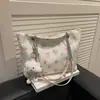 Bolsa Cruzada de Hombro Único Estilo Coreano con Lazo para Comercio Exterior, Simple y Elegante para el Viaje Diario, Mochila Diaria Linda y de Gran Capacidad para Mujer