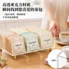 Caja de Almacenamiento Personalizada para Bolsitas de Té de Acrílico, Caja de Almacenamiento Transparente con Separadores Ondulados, Caja de Almacenamiento de Té para Encimera del Hogar