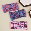 Accesorios para el Cabello de Bebé Europeos y Americanos Transfronterizos, Diademas Suaves y Elásticas para Bebés e Infantes, Diademas Anchas con Moño, Diademas Estampadas, Accesorios para la Cabeza
