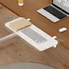 Tablero de Extensión para Escritorio Plegable Gadget para Escritorio de Oficina Expansión Lateral Alargamiento Ensanchamiento Brazo de Soporte Bandeja para Teclado