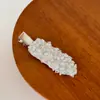 Pinza para el pelo de estilo coreano con diamantes de cristal sin costuras Pinza de pico de pato Dulce y a la moda Flequillo Cabello suelto Pinza lateral Accesorios para el cabello Nuevo estilo