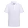 Camisa de cultura corporativa, camiseta de verano de manga corta, ropa de trabajo con solapa y logotipo, camisa POLO, ropa de trabajo bordada con estampado