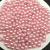 3.8~4mm Ultra-Pequeñas de Colores Alto Brillo Sin Agujero ABS Pulido al Agua Perla de Imitación para Manualidades Fundición en Resina Incrustación Redondas Sueltas