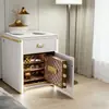 Mesa de Cabeceira Inteligente com Cofre Integrado, Novo Modelo 2026 para Uso no Quarto, Cofre Pequeno Que Não Pode Ser Movido, Antifurto