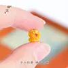 Acessórios Dourado Areia de Conservação Forte da Cor Joias DIY Ouro Antigo Rosa Contas Espaçadoras Pequenas Pulseira de Contas Soltas Corda de Mão Trançada com Contas