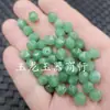 18 cores flor de jade flutuante Contas de jade com múltiplas faces Contas soltas de jade Verde Dourado azul açúcar Violeta Jade Dongling Contas lapidadas azul safira