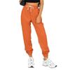 Novos Calças Jogger Femininas Amazon 2024 de Cintura Alta com Bolsos e Cordão, Cor Sólida, Calças Casuais Esportivas