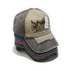 Gorra de béisbol de mezclilla lavada vintage nueva para hombres y mujeres, estilo hip hop, para exteriores, con puños viejos, transfronteriza entre Europa y Estados Unidos