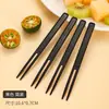 Garfo Descartável Espesso para Bolo da Lua, Garfo de Degustação de Supermercado, Garfo Endurecido para Frutas, Garfo de Mesa Transparente com Cabo Longo, Garfo para Bolo