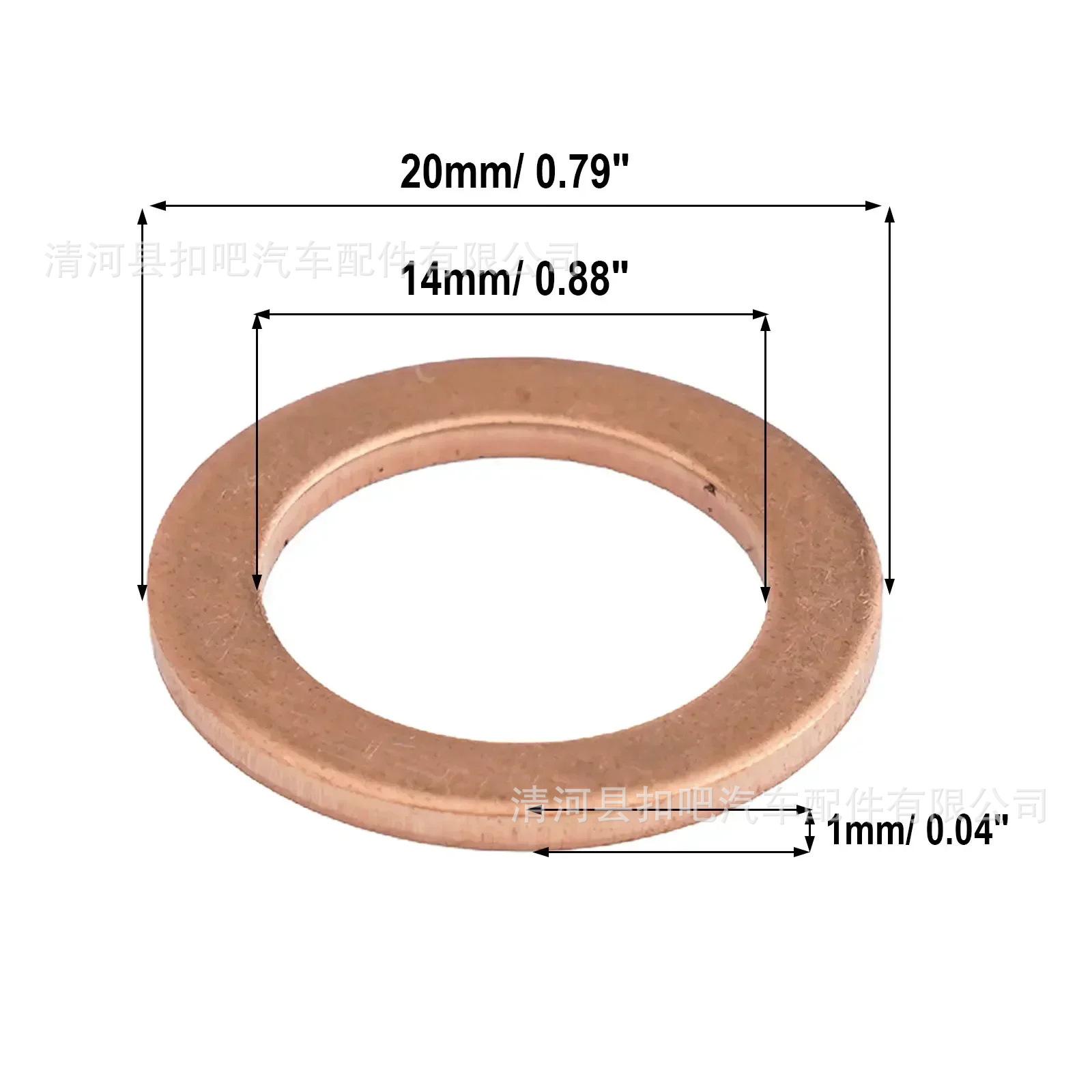 15PCS-14mm-Drain-Plug-Gasket-S