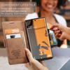 Funda de cuero con tapa para Samsung Note20 S23ultra, resistente a caídas, con protección para tarjetas Apple 15