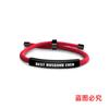 Pulsera Europea y Americana Multicolor de Cuerda Trenzada Transfronteriza Buen Esposo Conmemorativa Día de San Valentín Regalo de Navidad Pulsera de Acero Inoxidable Grabada