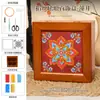 Caja de Joyería de Filigrana Cloisonné para el Día de la Madre Materiales DIY Madera Maciza Nuevo Estilo Chino Artesanías Tradicionales Culturales y Creativas Regalo