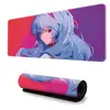 Mouse pad de animación para e-sports al por mayor personalizado extragrande con borde de bloqueo antideslizante para oficina y juegos, universal, con múltiples patrones opcionales
