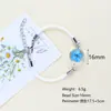 Popular Comercio Exterior Transfronterizo Amazon Flores Secas Naturales Flores Reales Flor de Cerezo Narciso Pulsera Piedra del Tiempo Estilo Cuerda de Milán