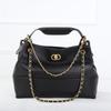 Bolso de Mano Frosted de Piel de Vaca Estilo Nuevo para Mujer, Bolso de Hombro Pequeño Estilo Chanel para Viajes Diarios de Gran Capacidad, Bolso de Mano de Piel Genuina para Mujer