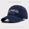 Gorra de Béisbol Lavada para Hombre con Bordado de Letras, Parte Superior Suave, Moda Femenina Tendencia, Gorra de Sol