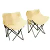 Silla plegable de exterior, silla luna, silla de camping, banco portátil, silla de pesca con respaldo, taburete de picnic, equipo de mesa y silla para el tiempo libre