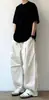 Calça Plissada Casual de Trabalho Versátil Estilo Japonês Masculina Fina Calça de Perna Larga Reta Solta Modelo Novo 2026