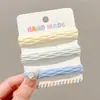 Lazo para coleta alta simple para mujer, nuevo modelo 2026, banda para el cabello de alta gama que no estrangula el cabello, sin costuras, alta elasticidad, anillo para el cabello duradero