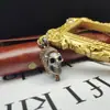 Plata de Ley s925 Nuevo Estilo Personalidad Calavera Colgante Industria Pesada Viejo Retro Indio Hombres y Mujeres Pareja Hip Hop Tendencia