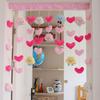Amor Brillante Habitación Infantil Dibujos Animados Sala de Estar Decorativa Cama Decorativa Cortina de Hilo Cortina de Puerta Cortina Colgante Cortina Divisoria Sin Perforaciones