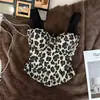 Top de tubo ajustado con estampado de leopardo retro americano, sexy y seductor, adecuado tanto para llevar solo como debajo de otra prenda
