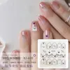 [Série X2] Adesivos Tridimensionais Adesivos 3D para Nail Art Adesivos de Diamante Joias Adesivos para Rosto DIY Adesivos Populares do Instagram para Nail Art Joias