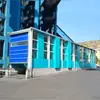 La estación de saneamiento utiliza un lavacoches pórtico totalmente automático para suprimir el polvo, enjuagar con agua oscilante y una estación de lavado de ruedas sin supervisión.
