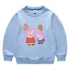 Suéter de punto para niños y niñas 2023 nueva ropa de primavera y otoño ropa infantil cerdo de dibujos animados Bebé Niño niña pequeña manga larga moda