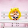 Boneca Menina Fofa Pingente Artesanal Concha Creme diy Boneca Fazer Boneca Estática Pingente de Chaveiro