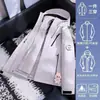 Chaqueta Softshell Suave con Recubrimiento de Goma Estilo Montaña Otoño e Invierno Nuevo Retro Americano, Ropa Unisex Impermeable para Montañismo y Esquí
