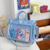 Bolso Básico de Hombro de Gran Capacidad para el Dolor, Bolso Cruzado de Hombro para el Viaje Diario de Estudiantes, Bolso de Muñeca Bidimensional