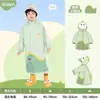 Impermeable Infantil para Estudiantes de Primaria, Especial para Uso Escolar, con Espacio para Mochila, Adecuado para Niños Mayores, Jardín de Infancia, Niños y Niñas, Poncho Impermeable