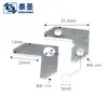 Soportes de Esquina de Aleación de Aluminio, Fijaciones para Pintura de Cristal Cerámico, Inserciones de Esquina para Marco de Aluminio de Pintura Decorativa, Piezas de Conexión de Aluminio, Accesorios de Ferretería para Marcos de Fotos