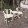 Nueva Silla Círculo de Madera Maciza Estilo Chino Silla Sombrero Oficial Silla Taishi Silla de Comedor Silla Luna Creciente para el Hogar Silla de Palacio