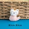 Broche de muñeca de dibujos animados lindo, suave, lindo, de felpa, oso, gatito, cabeza de animal, zapatos y calcetines, accesorios, decoración para ropa, bolso