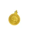 Pingente Pixiu Oito Tesouros Bússola Areia Dourada Filigrana Cobre Banhado a Ouro Novo Estilo Chinês Moda Versátil Corrente de Suéter de Luxo Leve