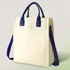 Fornecimento Exclusivo Transfronteiriço de Sacolas de Lona Personalizadas, Sacolas de Ombro para Compras, Sacolas Simples Ecológicas, Sacolas Tote com Logo, Sacolas para Conferência de Documentos