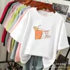 Ropa de Verano de Moda con Dobladillo en el Cuello Nueva Camiseta de Manga Corta para Mujer 2026 Corte Holgado Top para Estudiante Venta al por Mayor