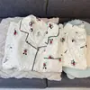 Yunduo Algodón Otoño 2025 Pijama de Mujer Pantalón de Manga Larga Cárdigan Solapa Pijama Traje Casual de Mujer Ropa para el Hogar