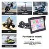Dispositivo de Navegación Carplay para Motocicleta con Grabación Dual Frontal y Trasera de Alta Definición, Detección de Presión de Neumáticos, Dispositivo de Navegación con Proyección de Pantalla y Grabadora de Conducción