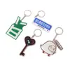 Llavero Acrílico Personalizado Doble Cara Creativo Dibujo Animado Colgante para Llaves Lindo Celebridad Anime Periférico Encanto para Bolso