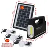 Sistema de Generación de Energía Doméstica Solar Fuente de Alimentación Juego Completo de 220V Iluminación de Montaña para Cría Suministro de Energía Móvil para Teléfono Móvil al Aire Libre