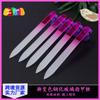 Herramientas para uñas directas de fábrica lima de uñas color degradado vidrio templado lima para manicura multi-color lima para uñas