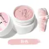 Pegamento de Yeso para Manicura Pegamento para Esculpir Sin Lavar Pegamento de Partículas de Arena Pintado Blanco y Negro Micro-Estereoscópico 3D Pegamento de Color Ajustable Pegamento de Fototerapia